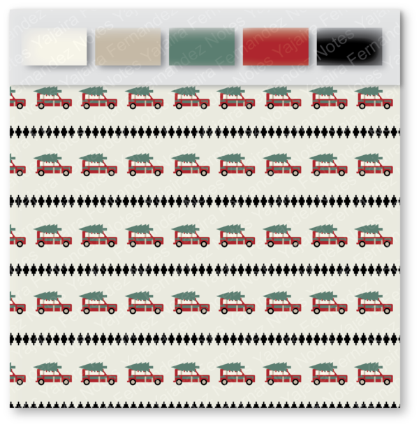 Christmas Fairisle DPC1: Digital Pattern Collection - Image 2