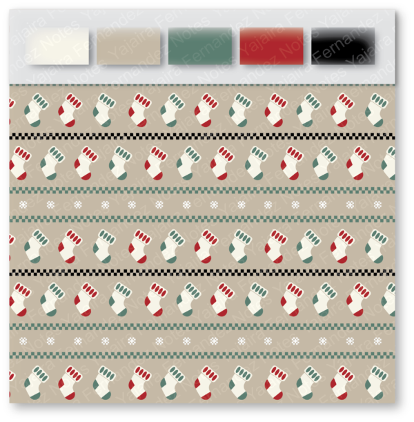 Christmas Fairisle DPC1: Digital Pattern Collection - Image 5