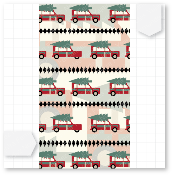 Christmas Fairisle DD1: Digital Dashboard