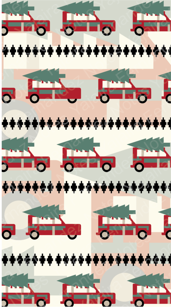 Christmas Fairisle DD1: Digital Dashboard - Image 2