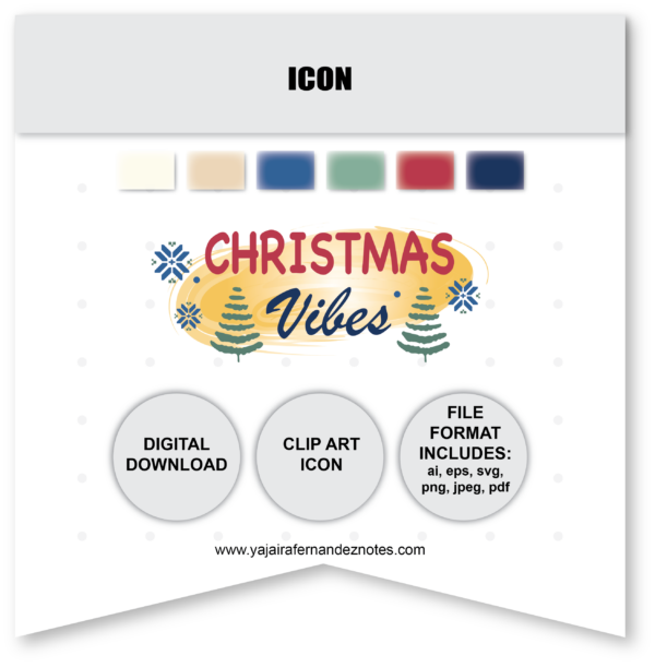 Christmas Vibes Icon1 - Image 2