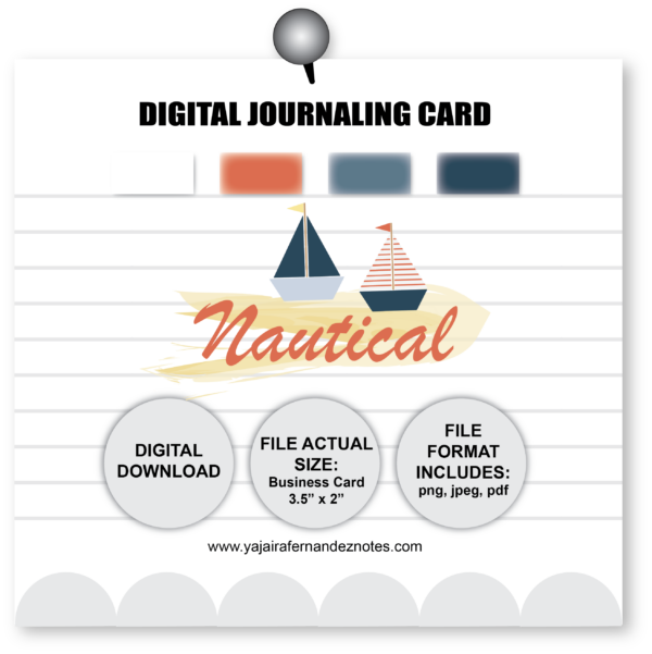 Nautical DJC3: Digital Journaling Card - Image 3