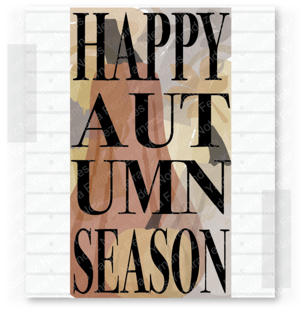 Cozy Autumn DD1: Digital Dashboard