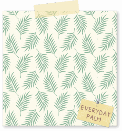 Everyday Palm Seamless Pattern