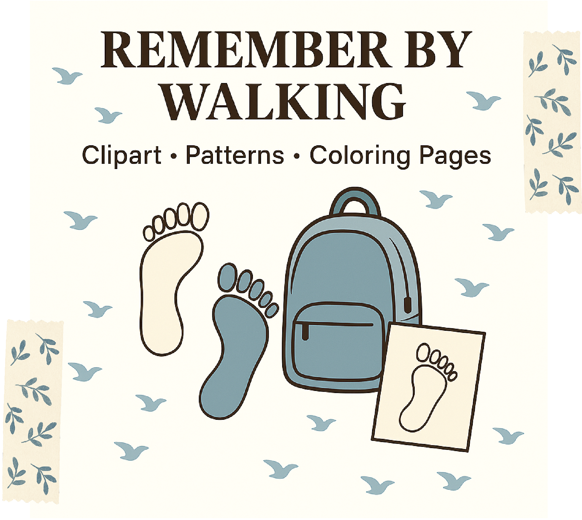 Remember by Walking Art Bundle